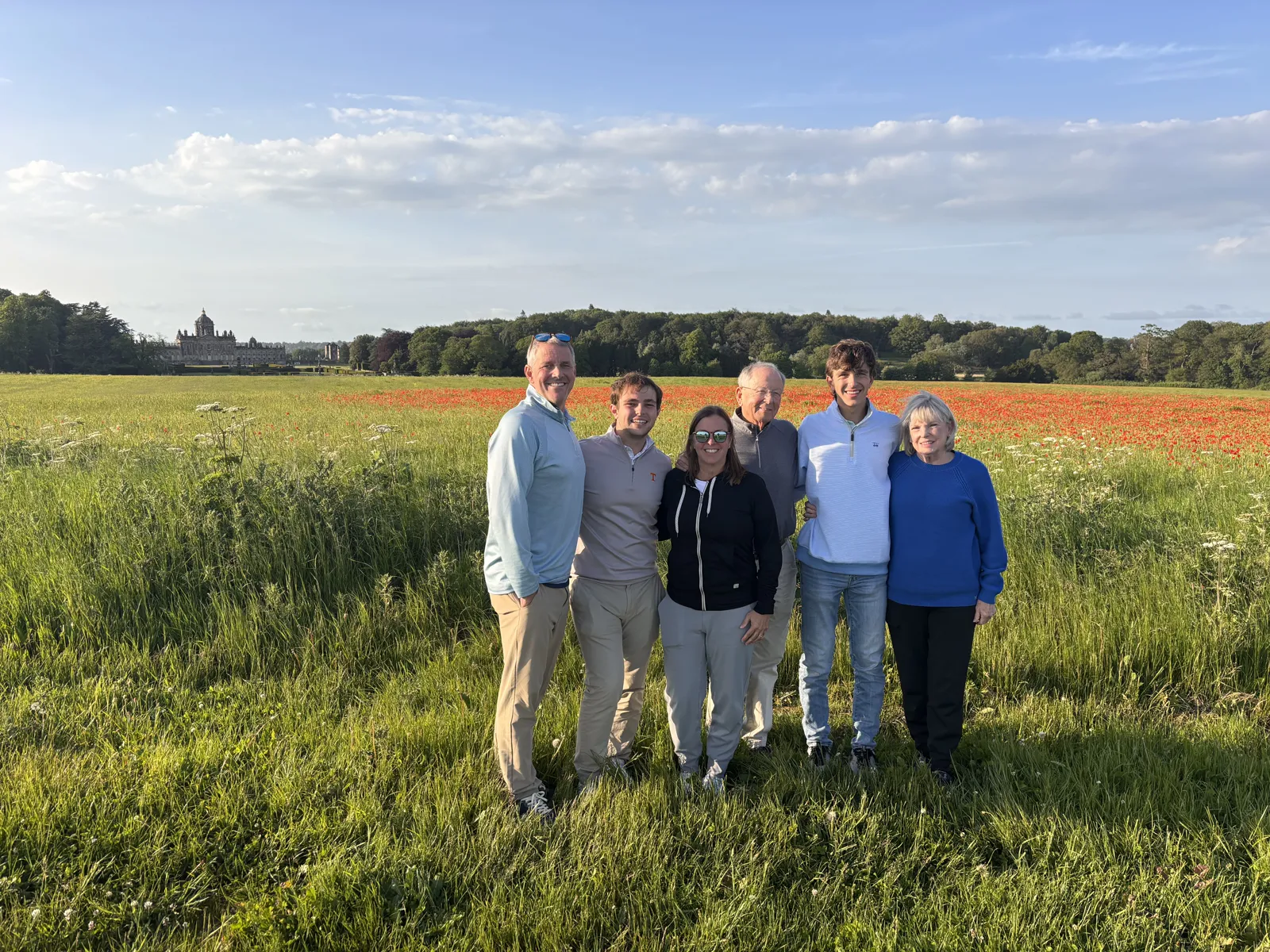 Expedition Yorkshire guests with their private chauffeur-guide in the Yorkshire countryside