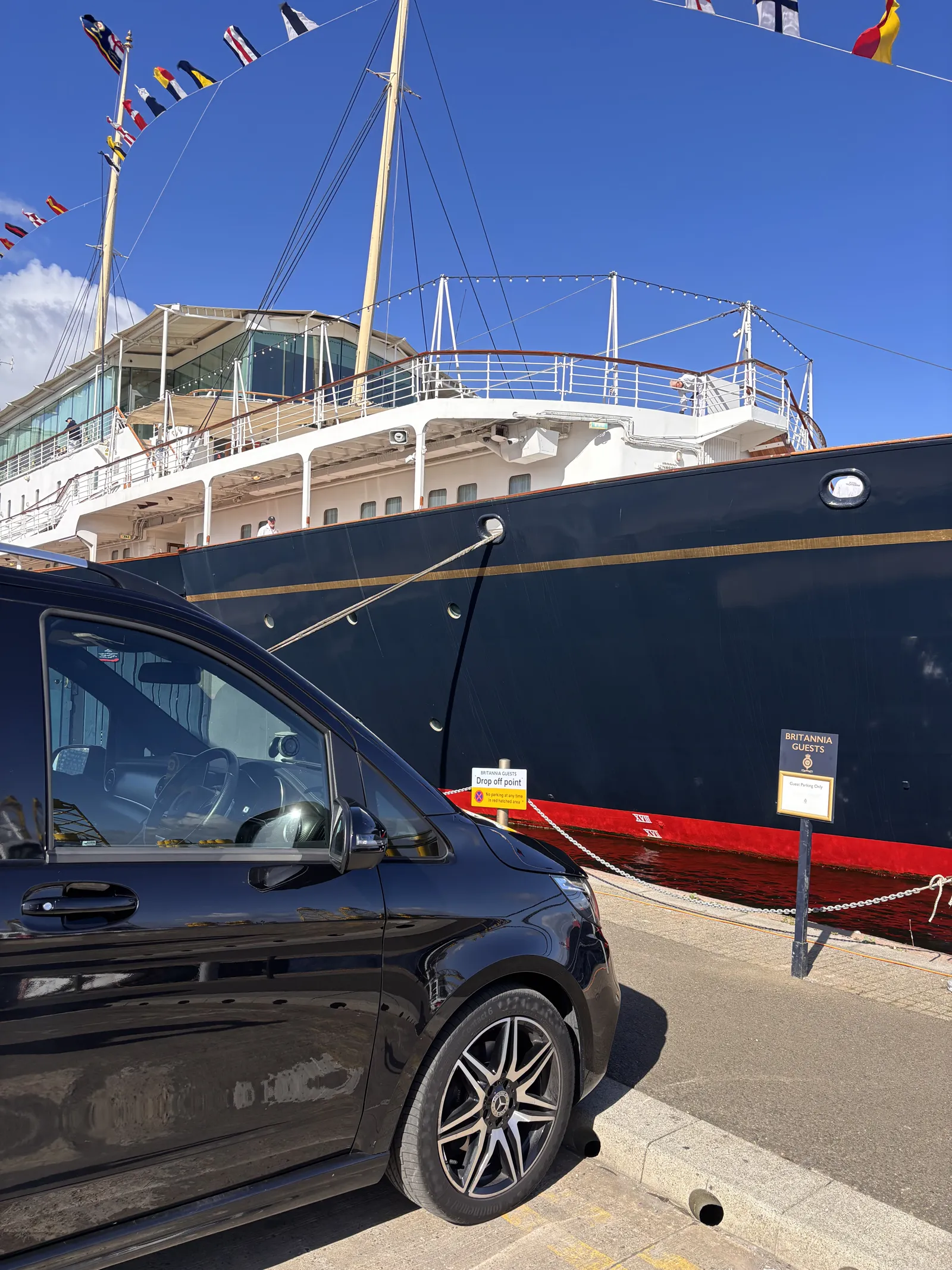 Door-to-port private chauffeur transfers for cruise departures and arrivals