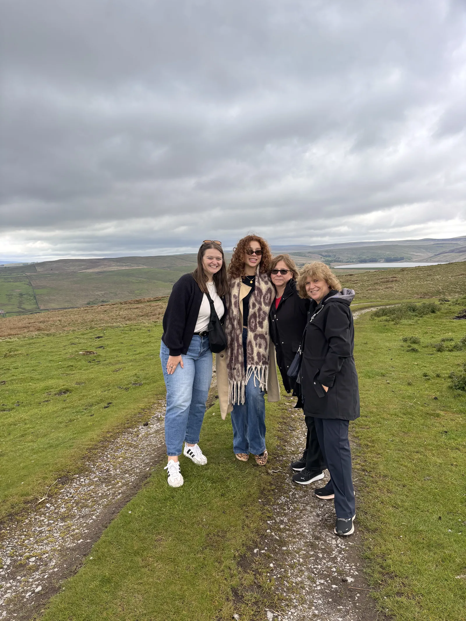 Scenic stop on the private York to Edinburgh chauffeur transfer tour
